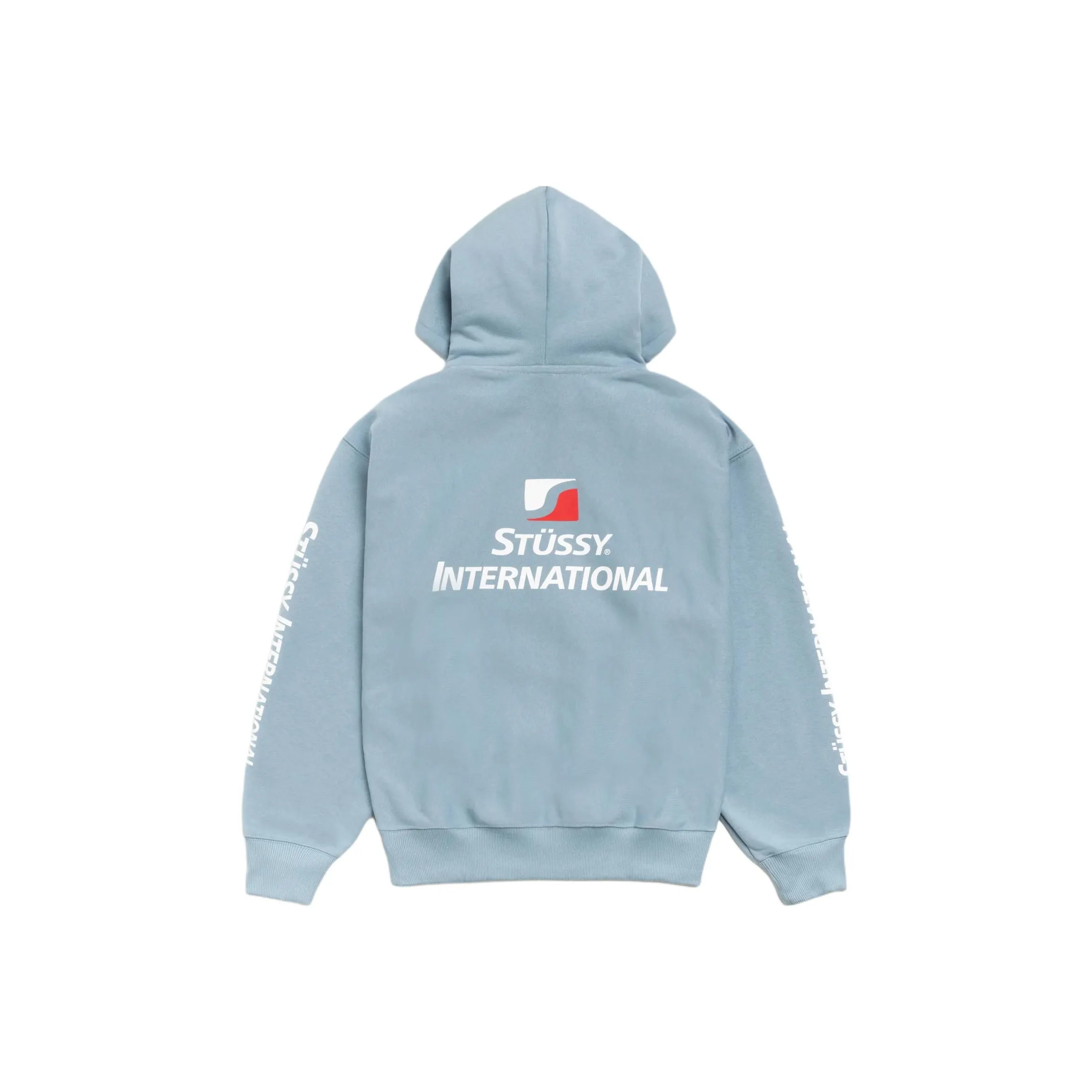 Stussy Праздника FW25 International ZIP Hoodie Свитшот Унисекс