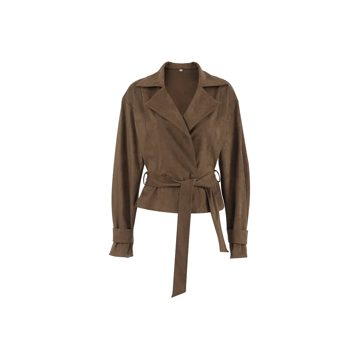 Mu Qingqing Коричневый Женское Пальто