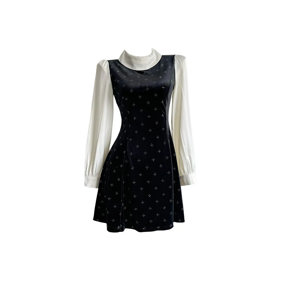 AHDO Длинное платье с длинными рукавами женское