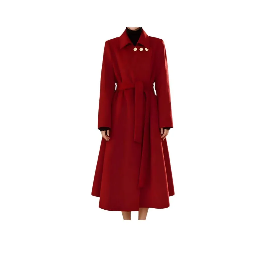 INCO VIBE Red Women's Coat INCO VIBE Красный Женский Пальто