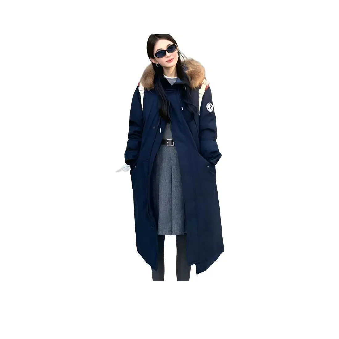 Mu Xiao Xin Хлопковый пуховик женский