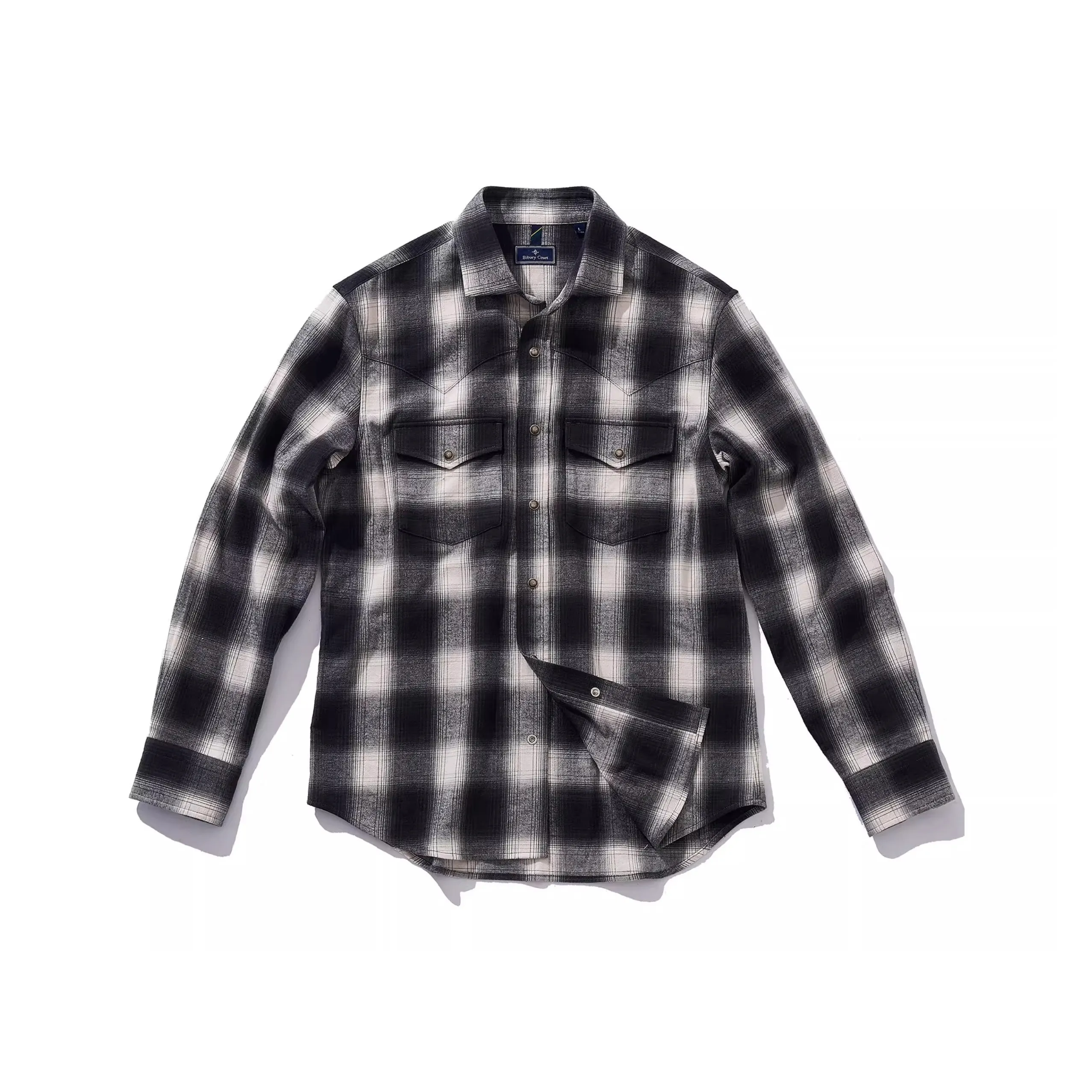 BIBURY COURT Длинный рукав рубашка мужская