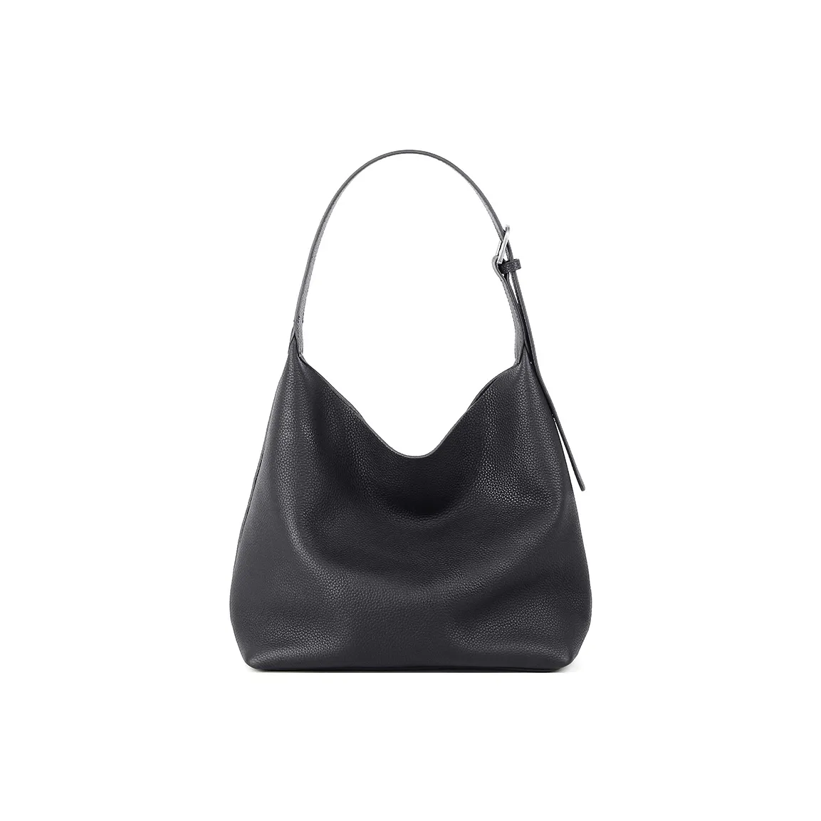 YOCAMU Сумка через плечо из натуральной коровьей кожи стандартная женская черный эбеновый