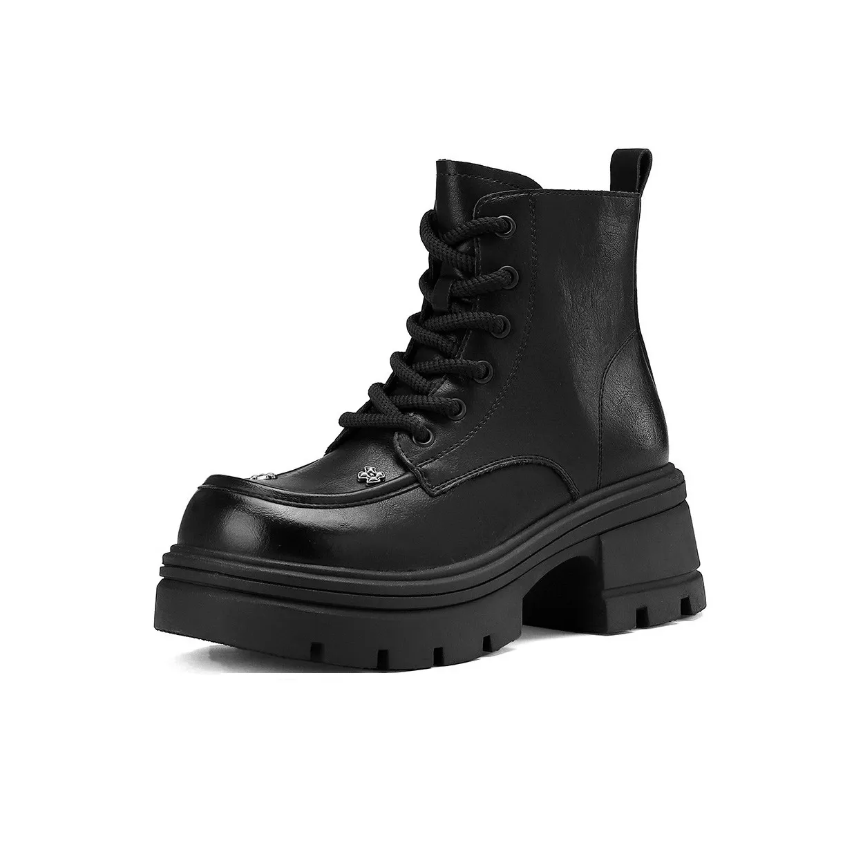 GOLDLION Короткий ботинок Martin каблук 6,5 см женский