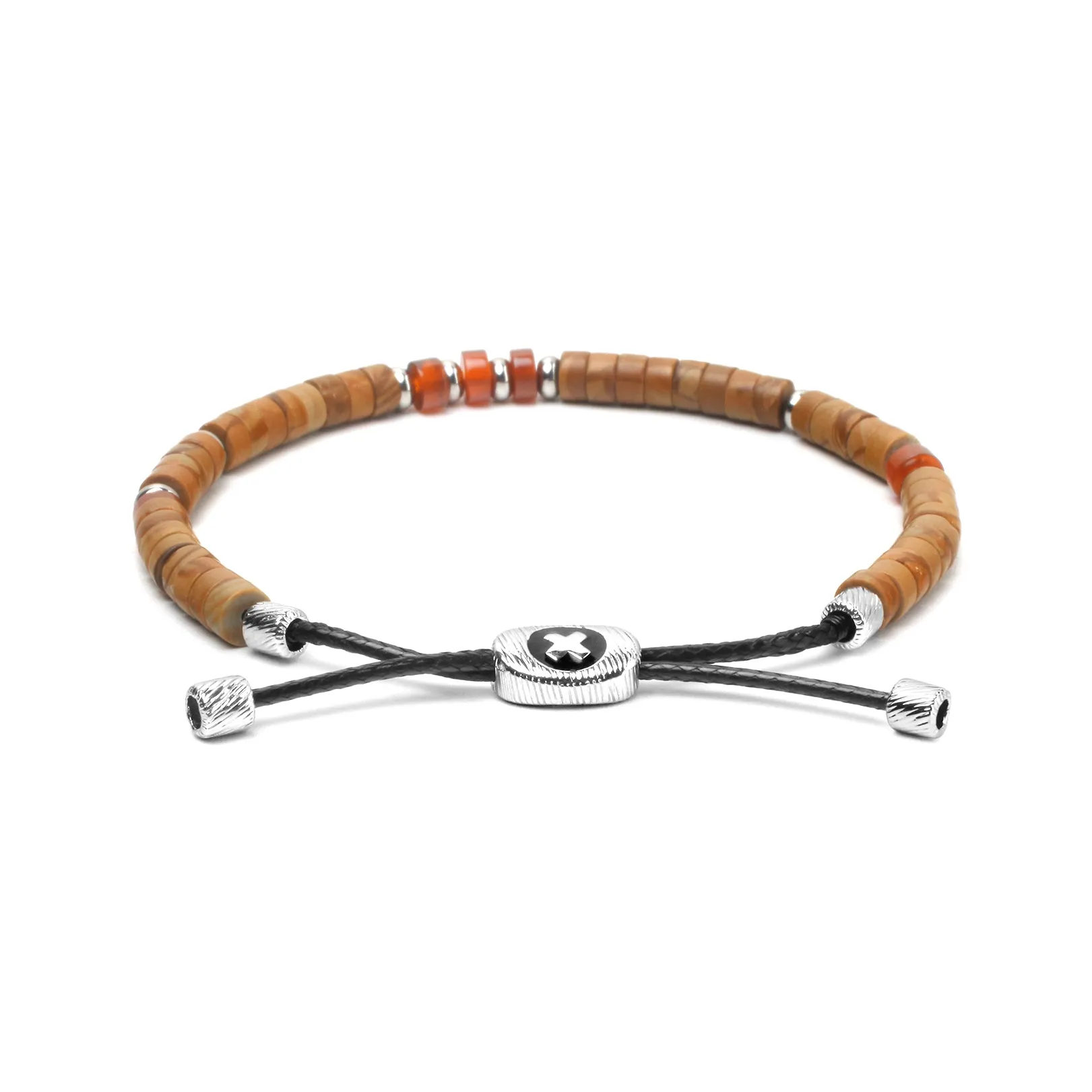 SUSOOK Древесное зерно Камень Браслеты Унисекс