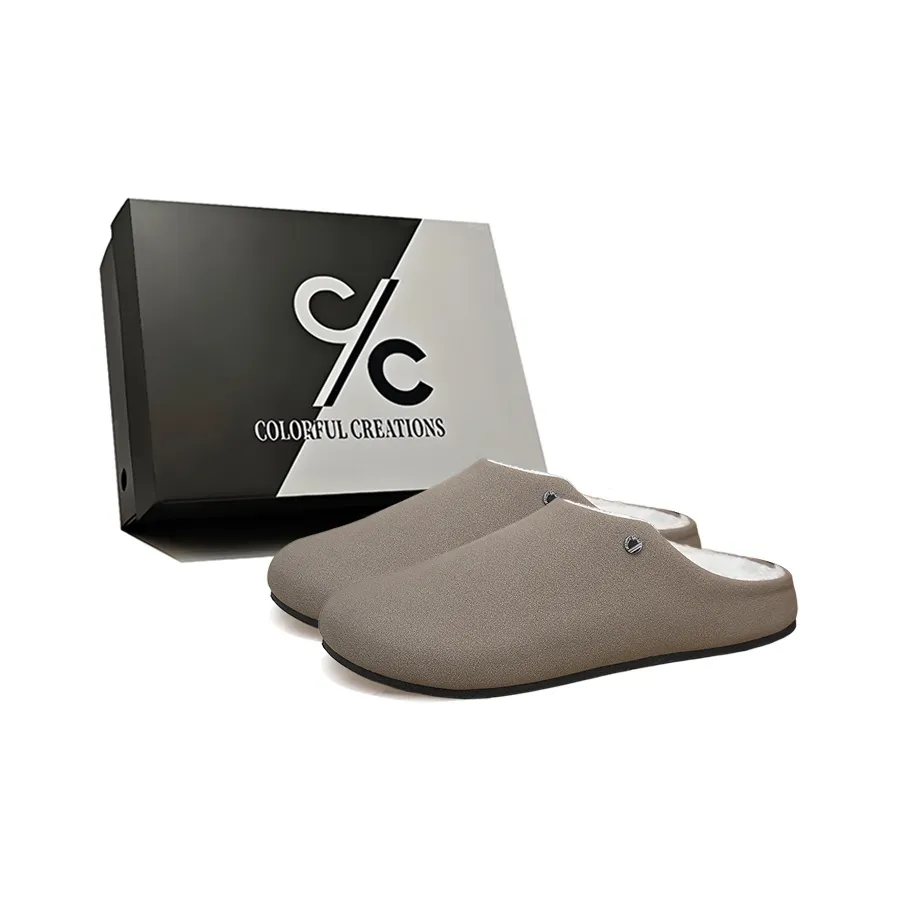 Colorful Creations Slip-resistant Odor-resistant Тихие домашние тапочки унисекс