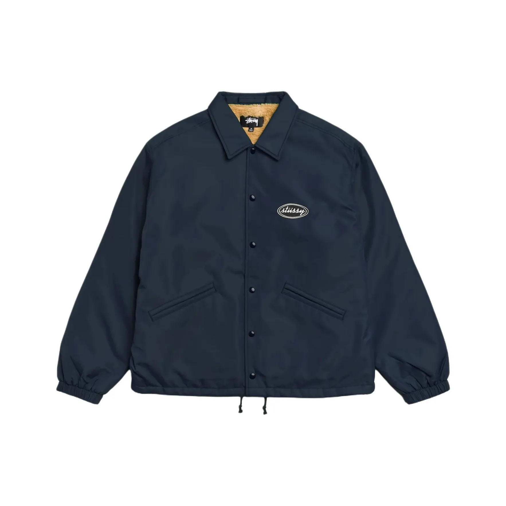 Stussy Праздник FW25 Праздник Коллекция Coaches Куртка Куртки Пальто Унисекс