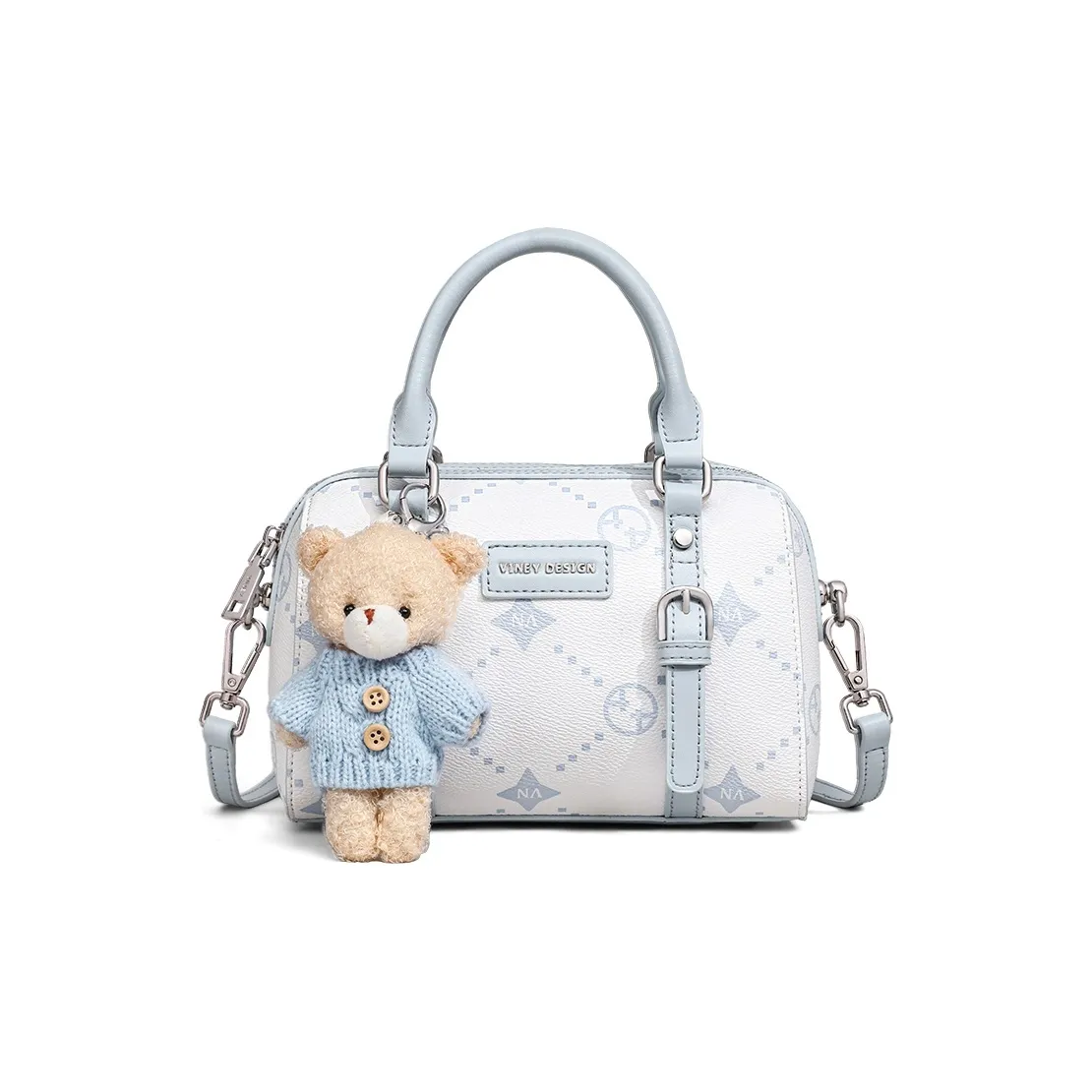 VINEY Сумка из синтетической кожи стандартная женская синяя