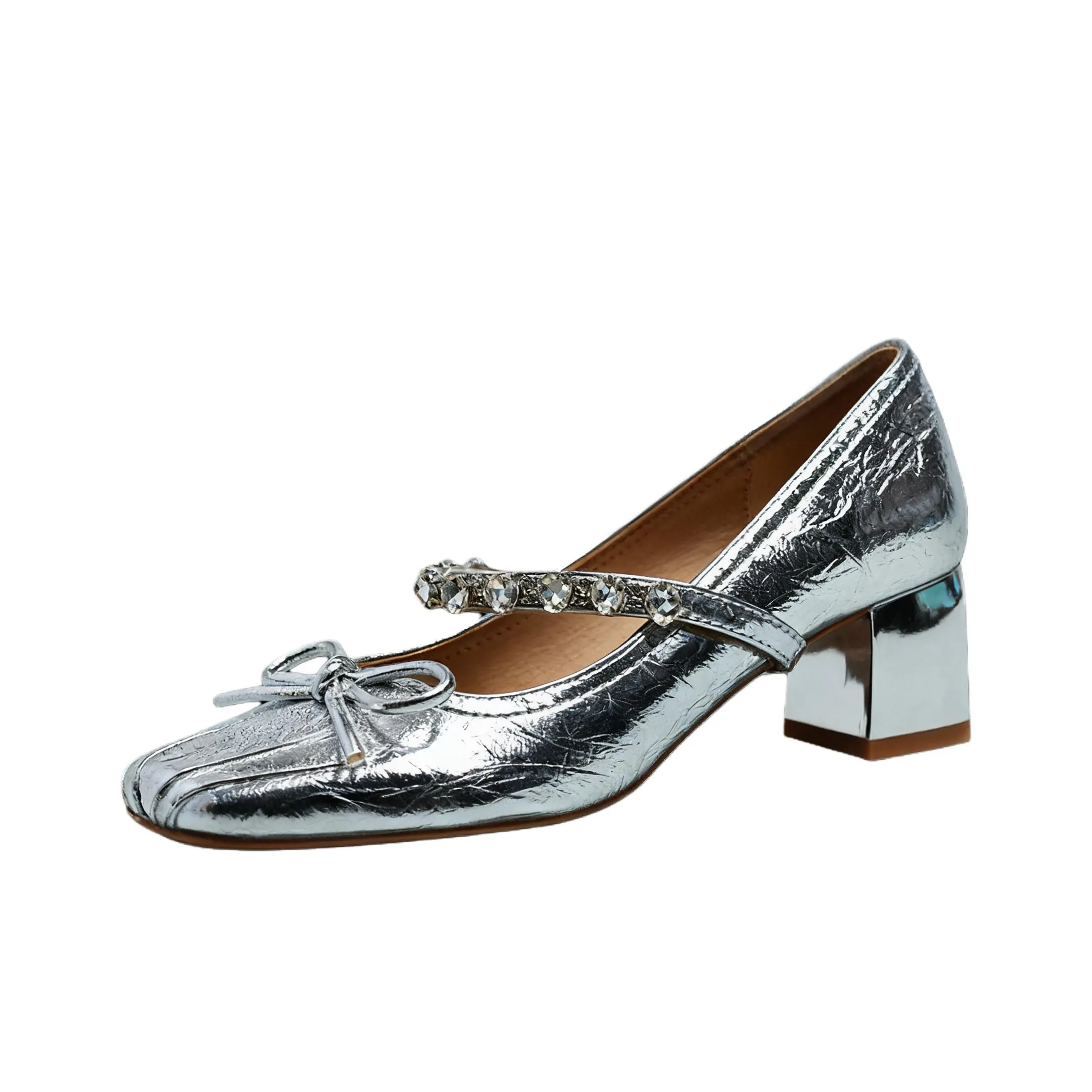 Colorful Creations Грубый каблук Туфли Мэри Джейн Женские