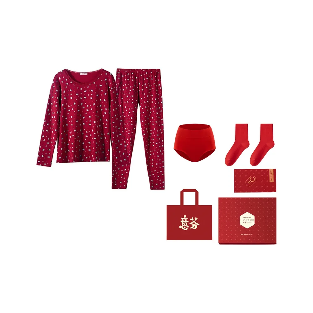 Yi Fen Термическое нижнее белье топы трусы комплекты одежды женские