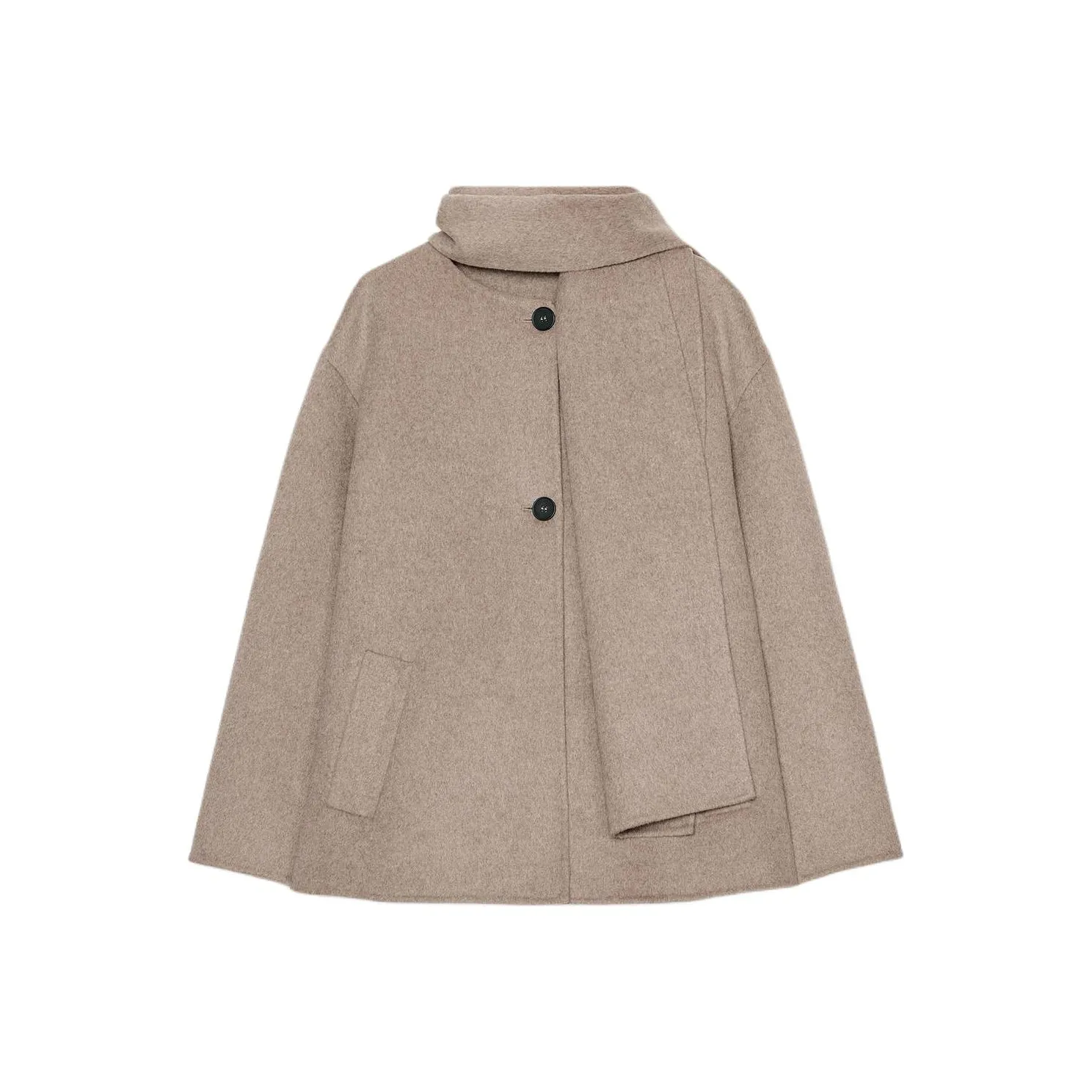 ZARA Пальто из норки для женщин