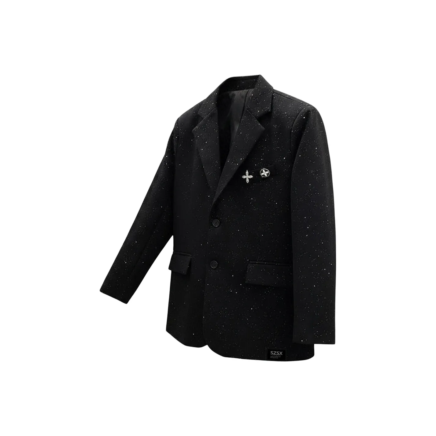SZSX Черный Унисекс Деловые костюмы