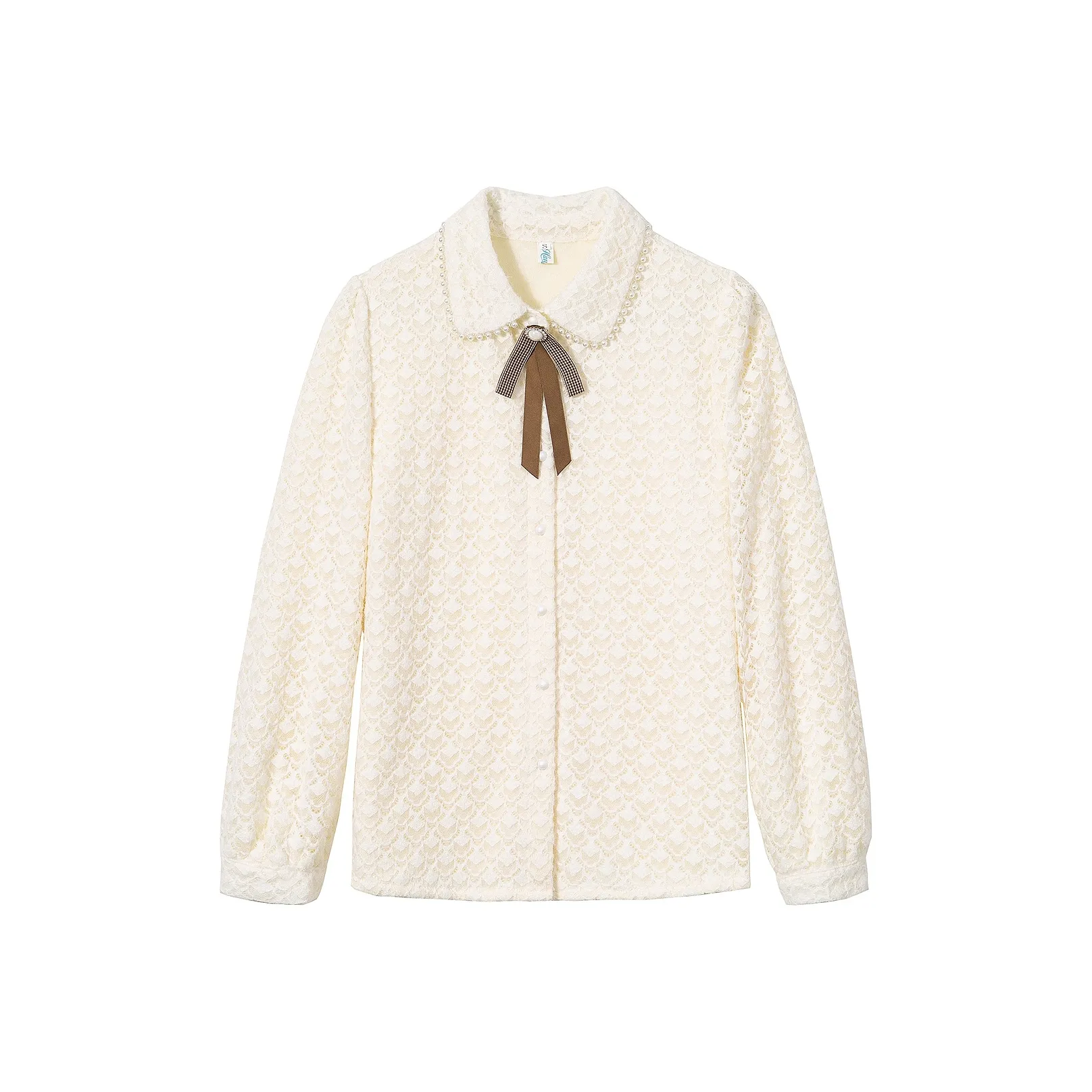 LANGQING Абрикос Giveaway Бренд Наклеенный Женские Рубашки