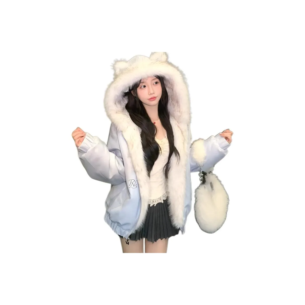 PNVB Синий Женский пуховик