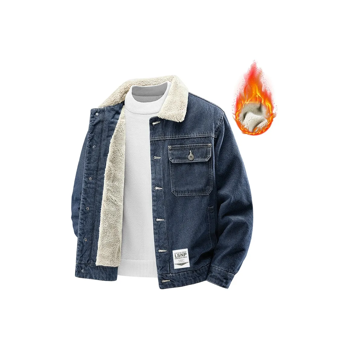 LISENPOK Унисекс Пуховики