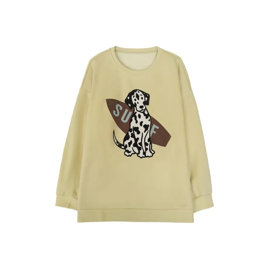 JOPPTI Желтый Женские Свитшоты