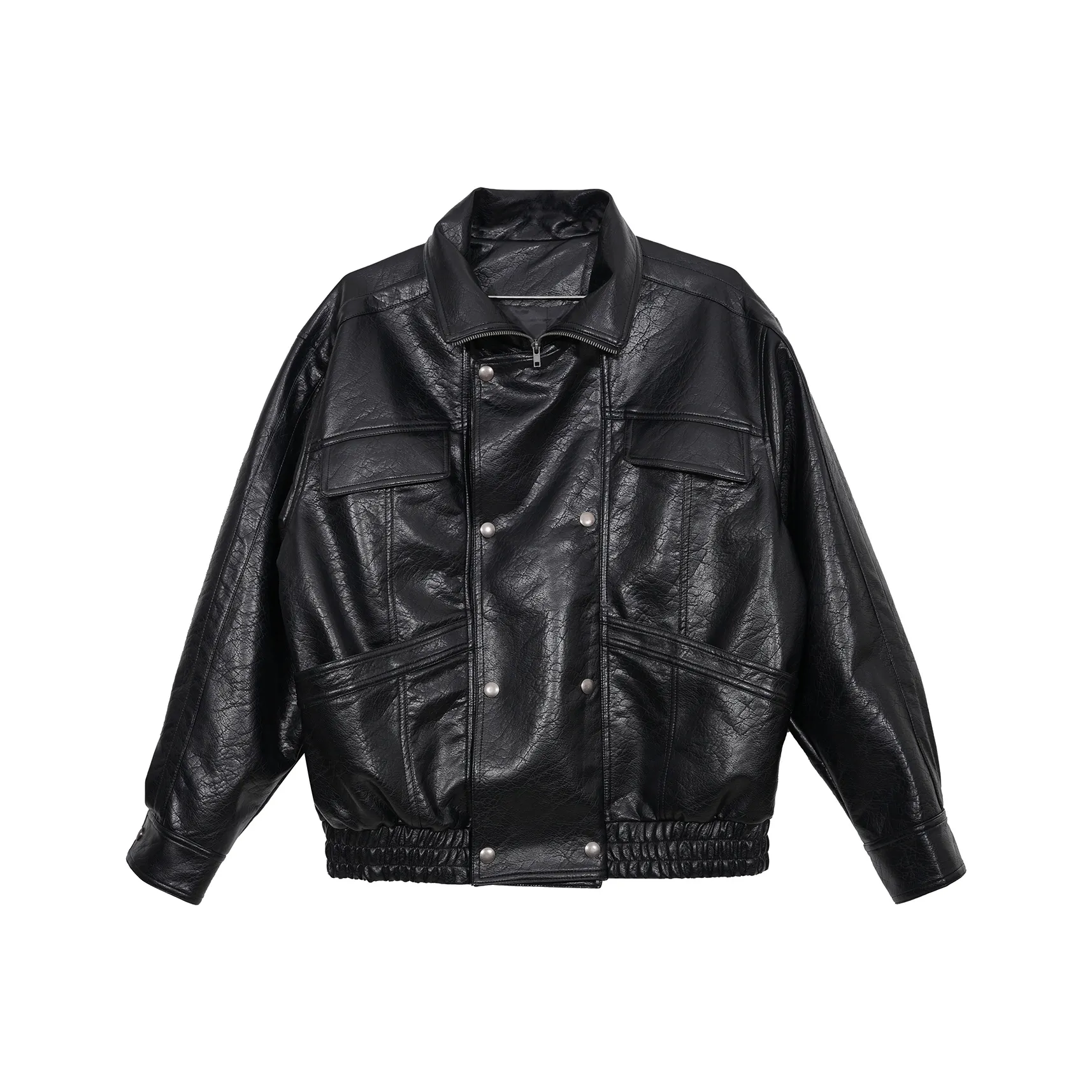 HUALUNDESIGN Кожа Куртка Мужская