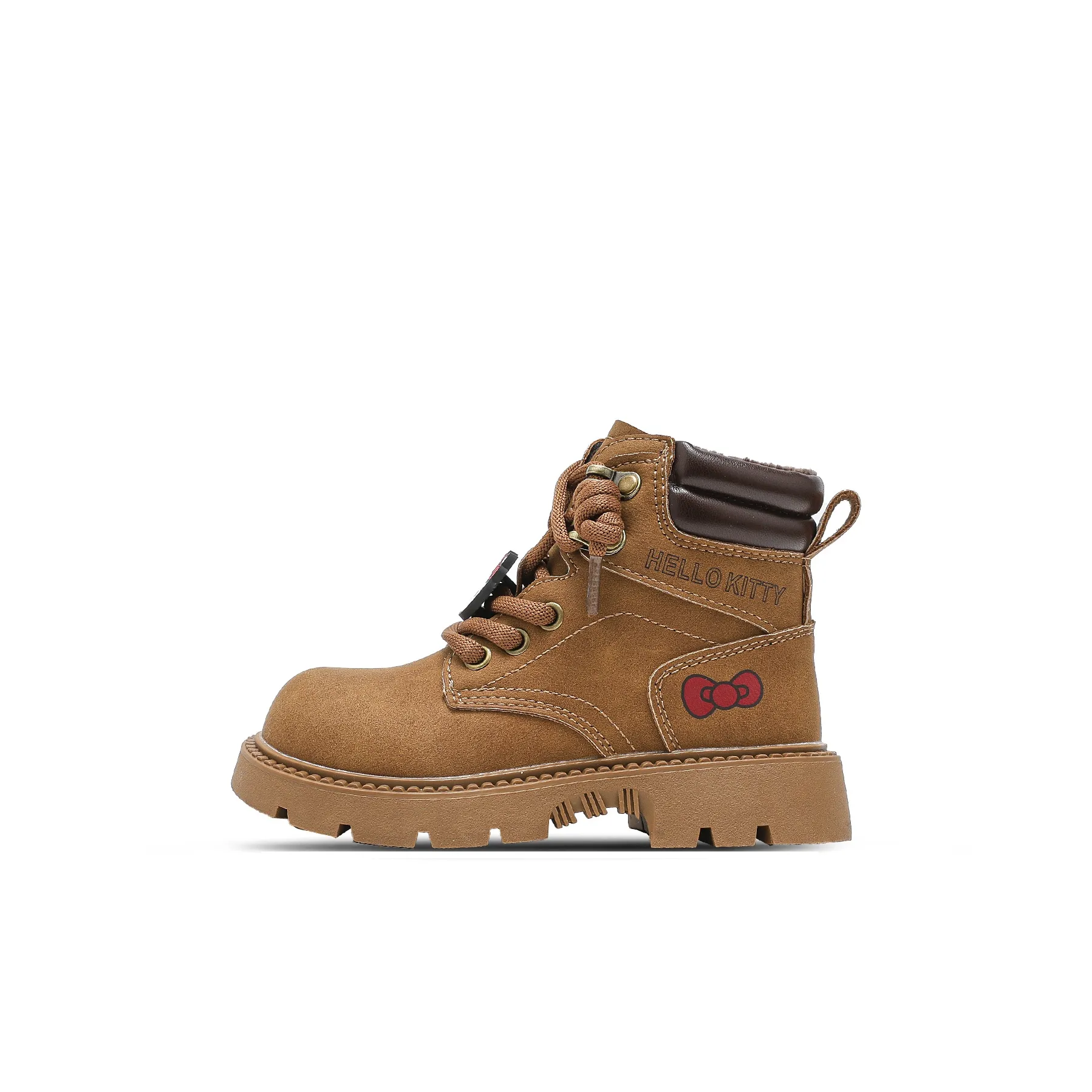 Sanrio x Hello Kitty Противоскользящие Анти-KICK Амортизация MID Топ Утепленные Детские Ботинки