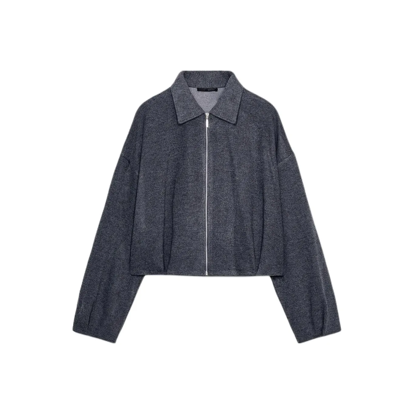 ZARA Зебра с принтом серый женские куртки