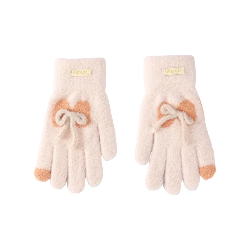 PEAK Акриловые вязаные перчатки для женщин
