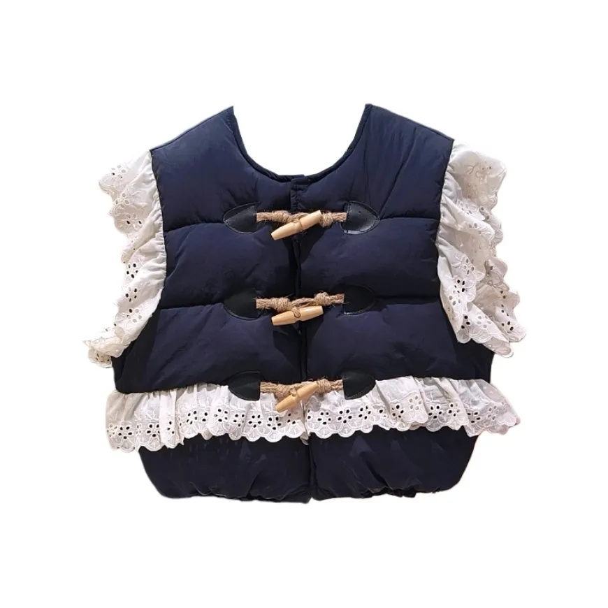 YGPRW Темно-синий женский жилет