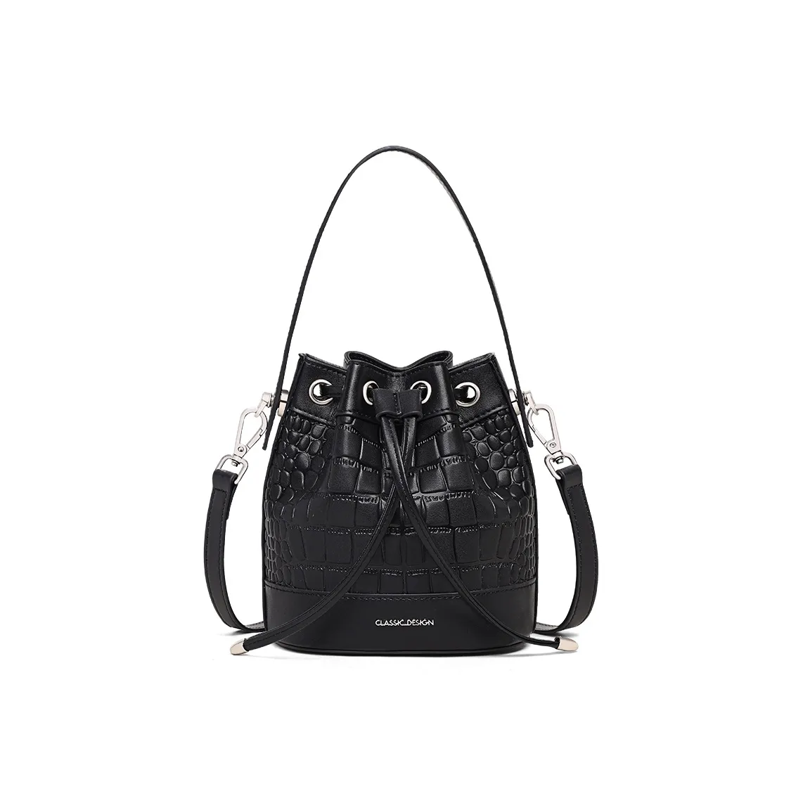 PT'SON Коровья кожа Ведрообразная сумка Женская Многоцветная