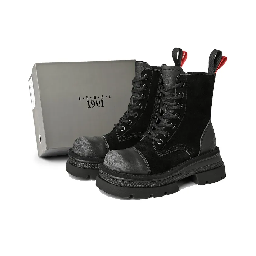 SENSE 1991 Martin Boots Black Women's