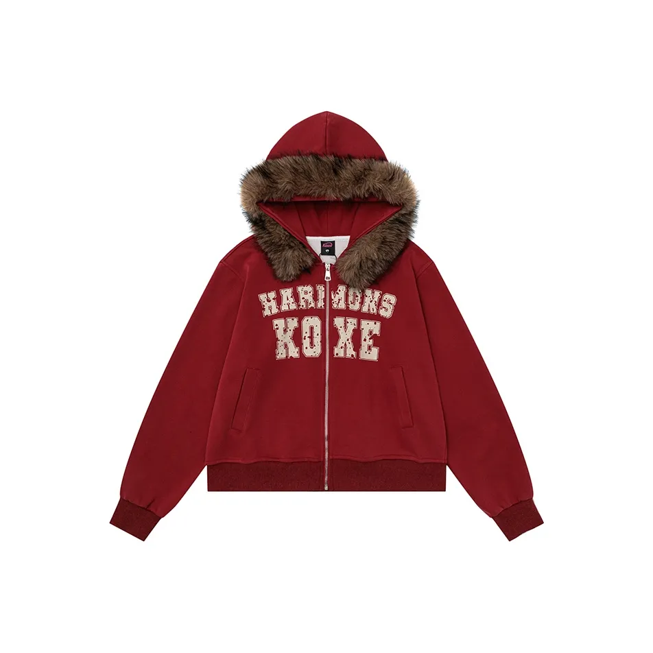 TXGN Red Women's Sweatshirts TXGN Красный Женские Свитшоты