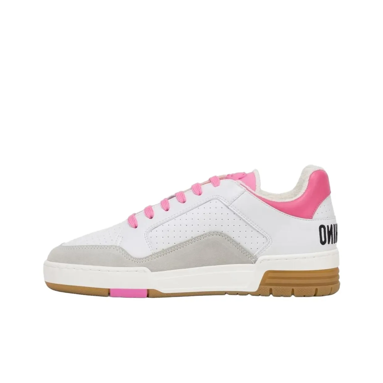 MOSCHINO Skateboard Shoes Women's Low Top White