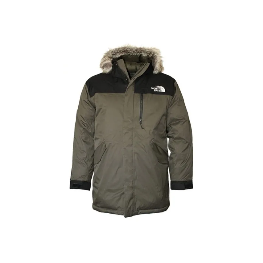 The North Face Серый Коричневый Зеленый 4WX Мужские Куртки