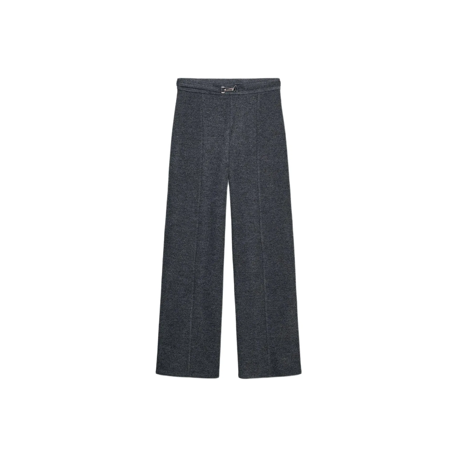 ZARA Collaboration Зебра с принтом Серые Женские Повседневные Штаны