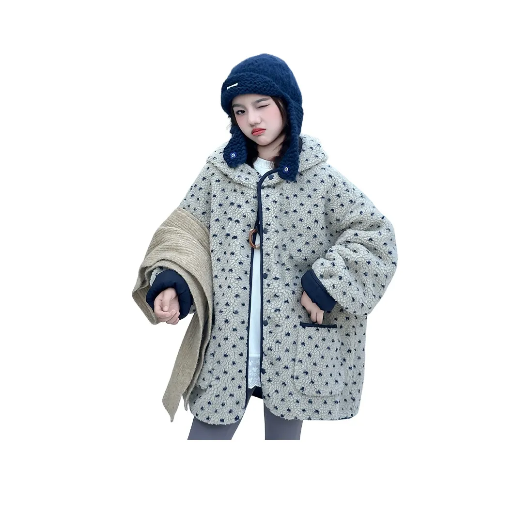 Lanza Повседневная Куртка Зимняя Серый Подростки