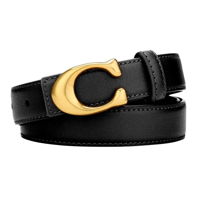 Cheek Kiss Спилок коровья кожа Ремни Женские 2,3 см