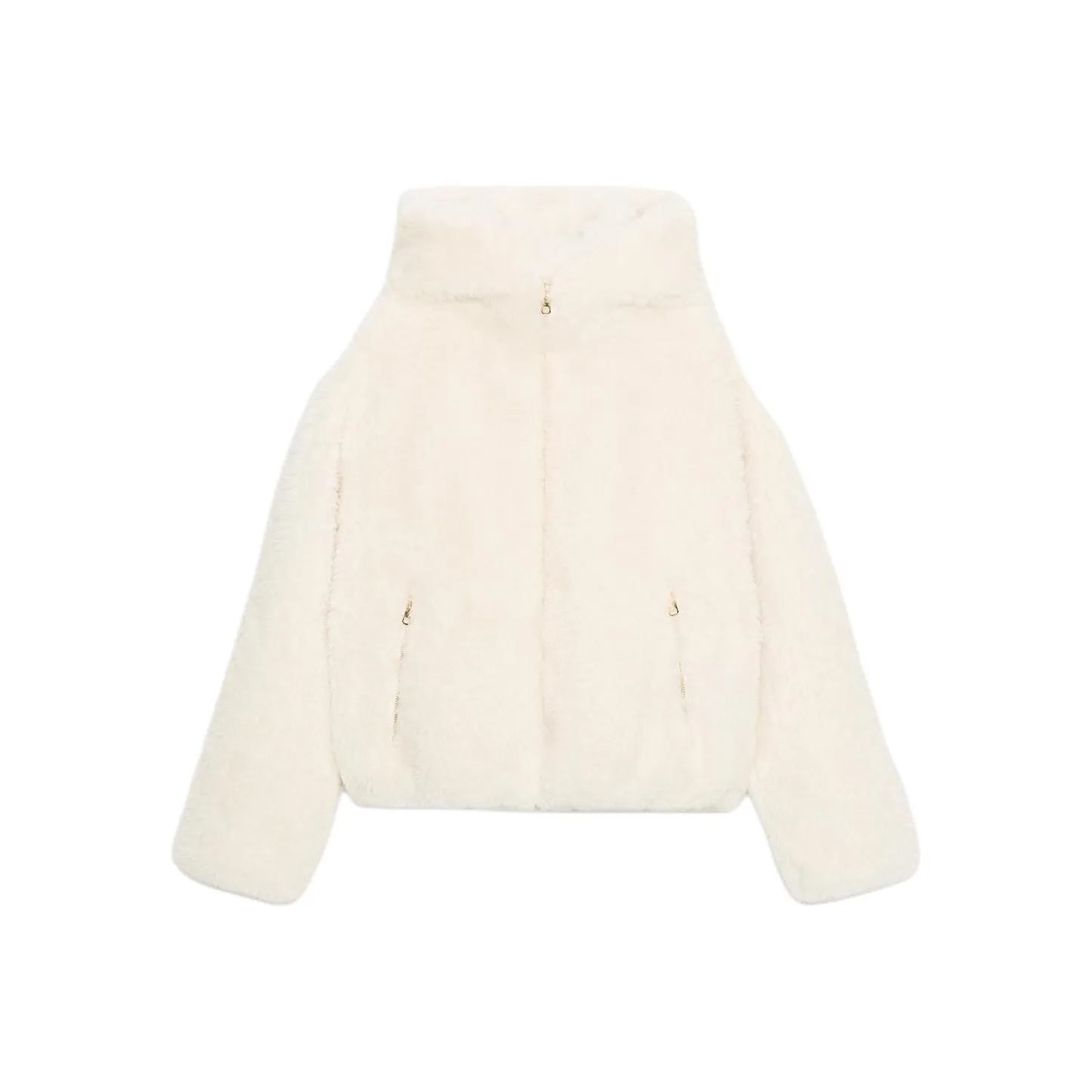 ZARA Белый Женские Бархатные Куртки