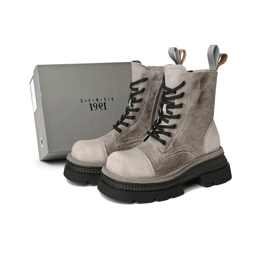 SENSE 1991 Martin Boots Gray Women's