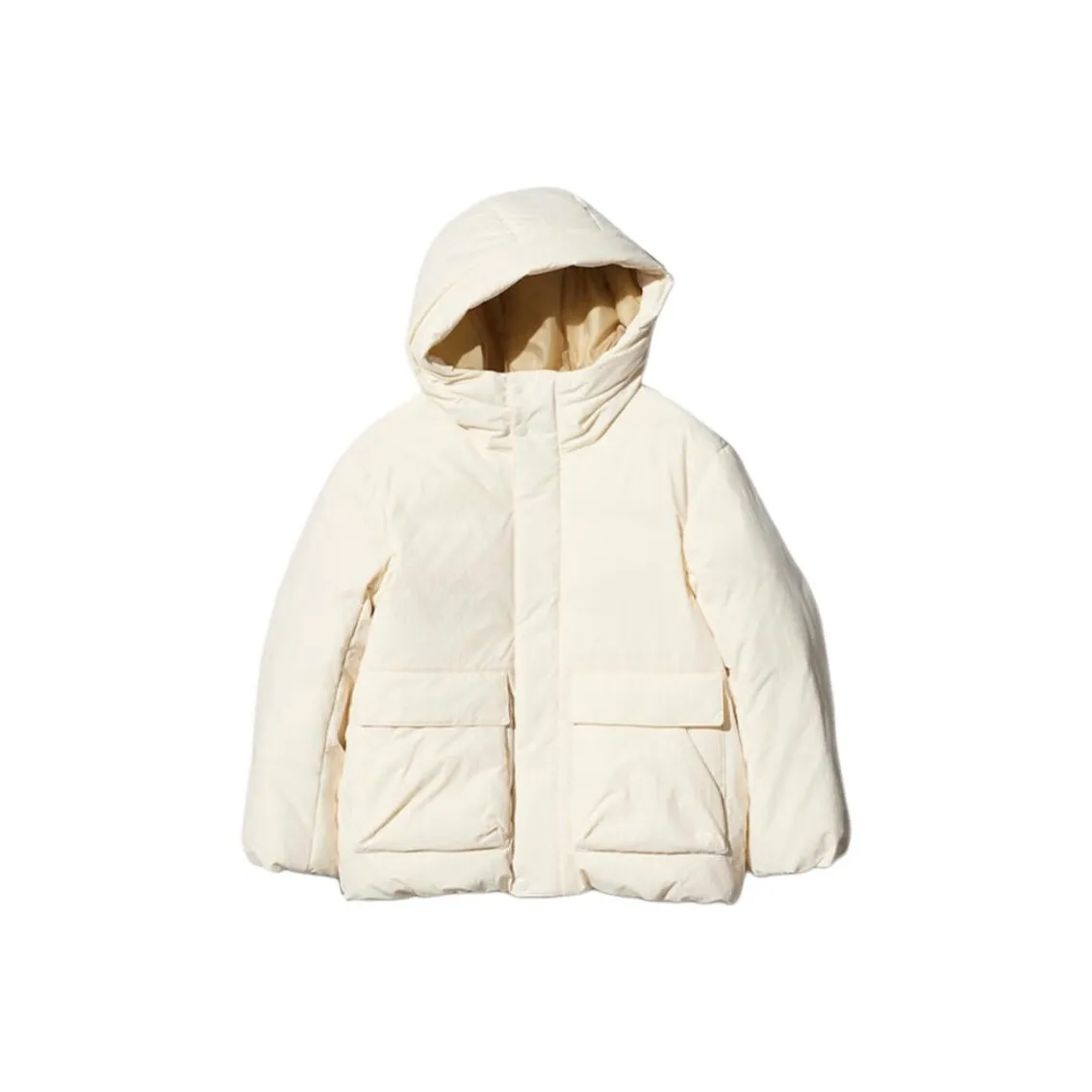 UNIQLO Сливочный Kids Пуховики