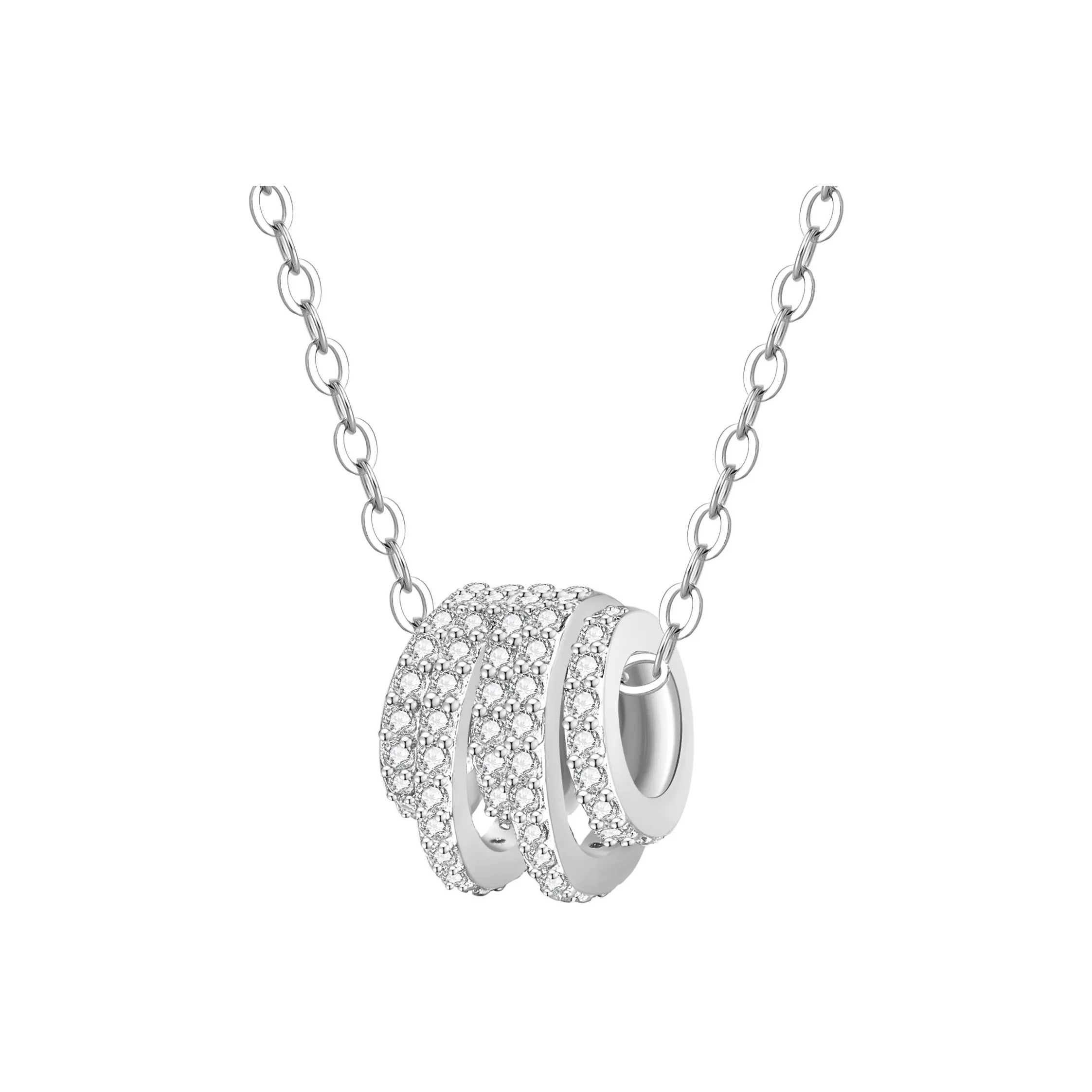 Lao Feng Xiang Серебро S925 Ожерелья Женские