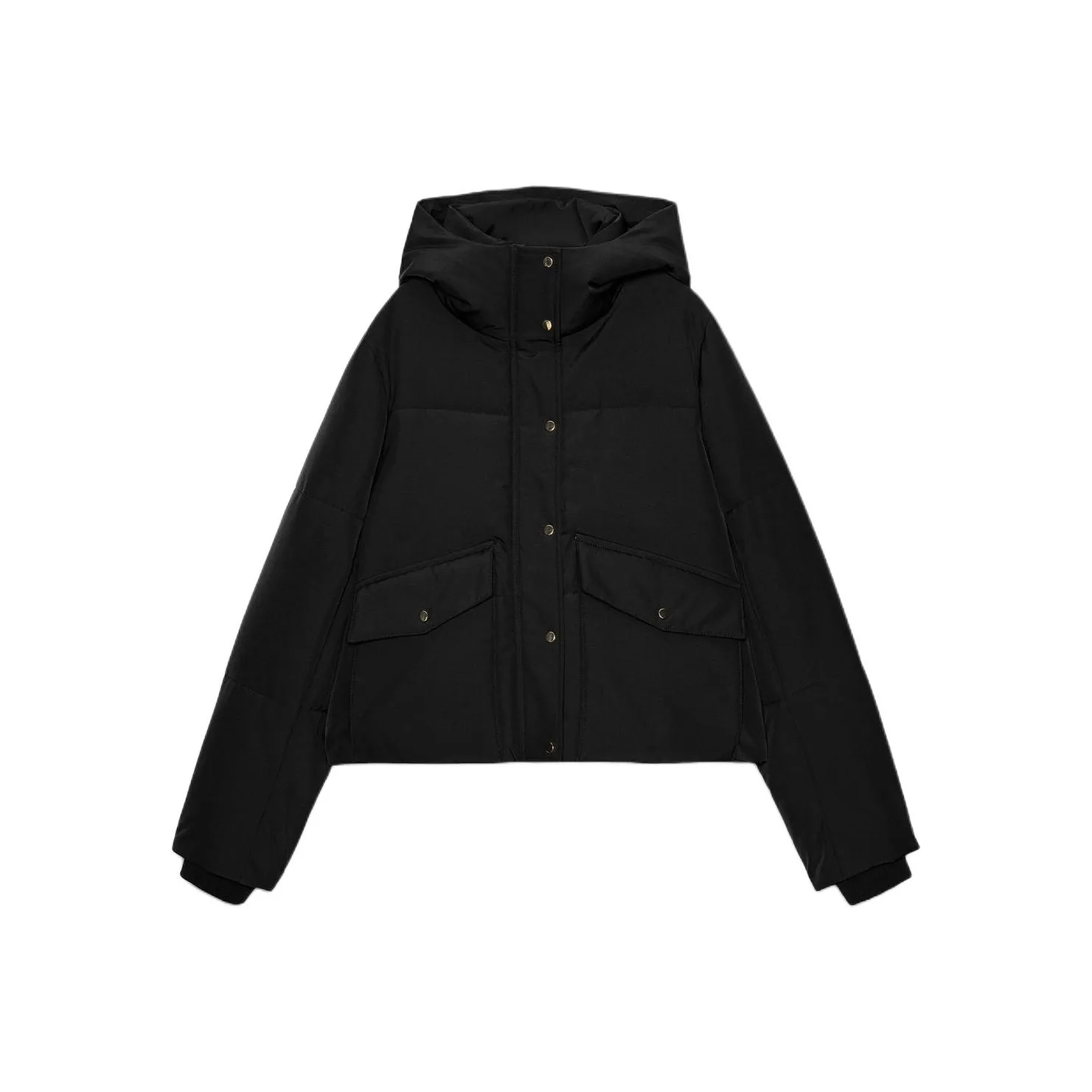 ZARA Collaboration Черные Женские Пуховики