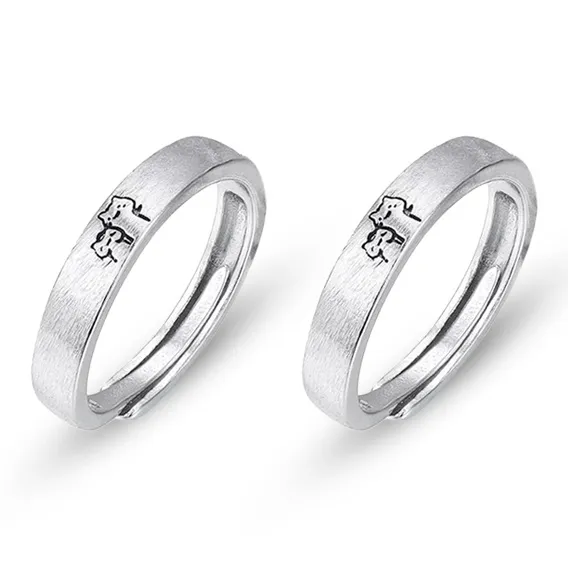 UX Парные кольца Классический Индивидуальный Унисекс