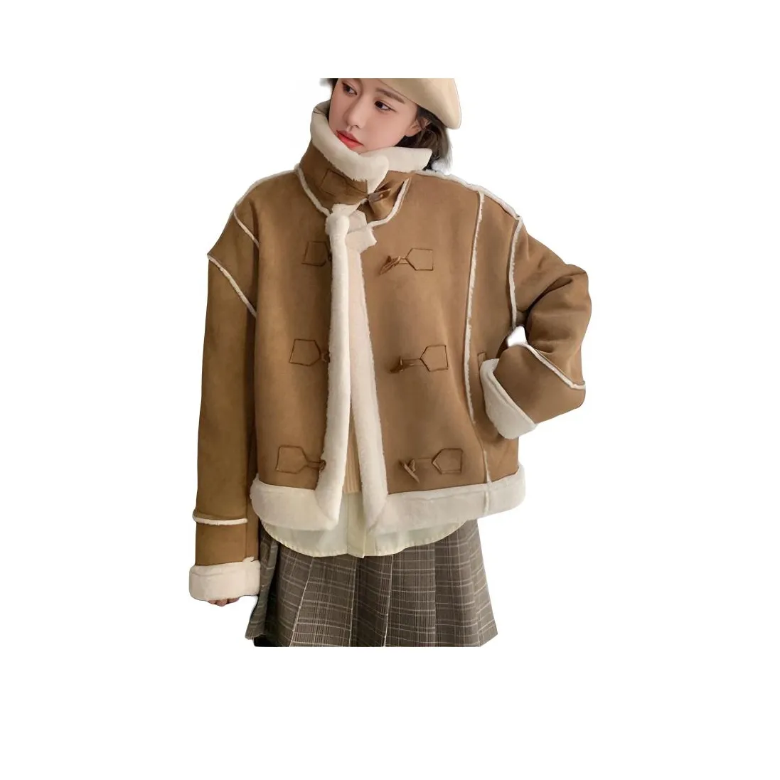 LADYXIEXIE Бархат Feel Пальто Женское