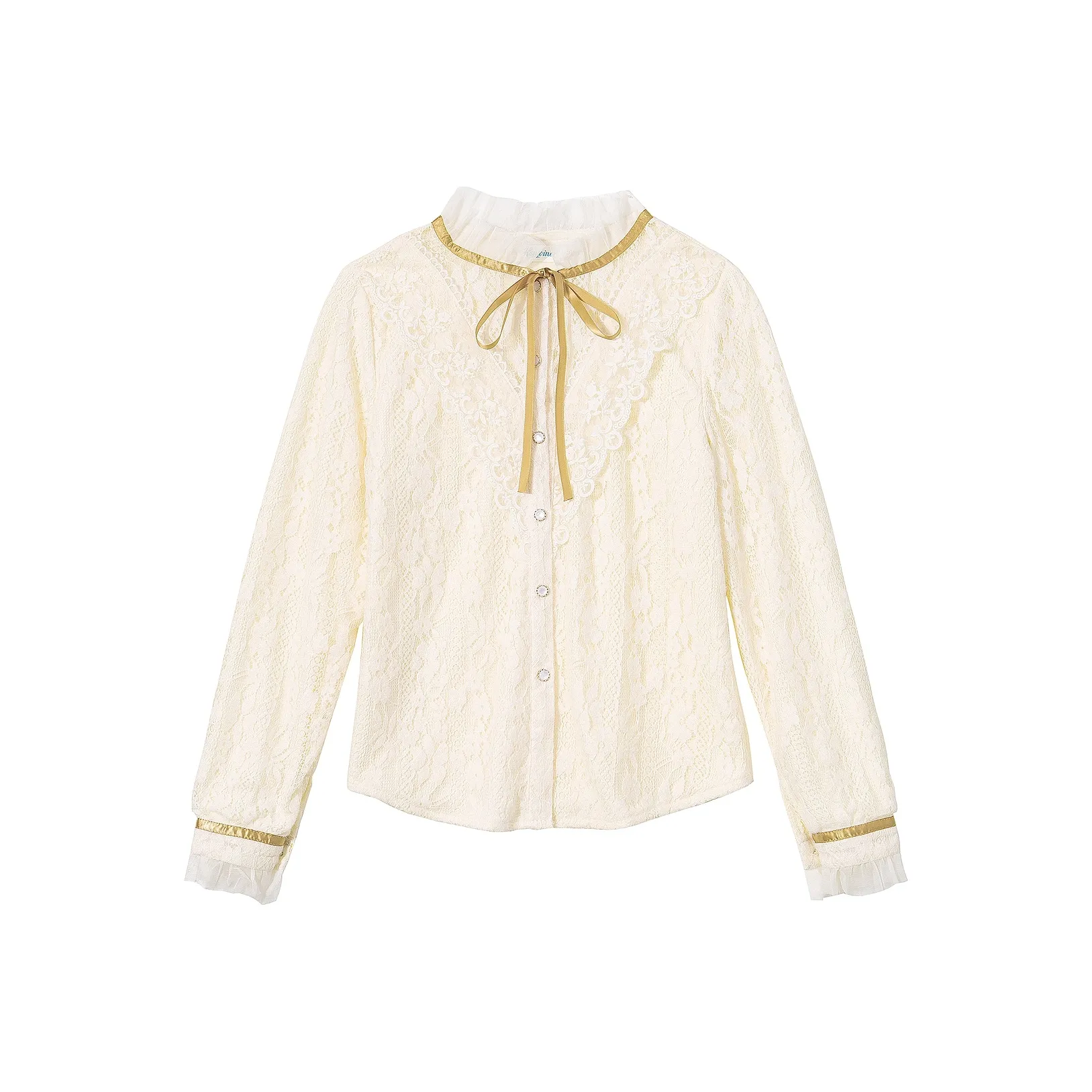 LANGQING Абрикос Giveaway Бренд Наклеенный Женские Рубашки