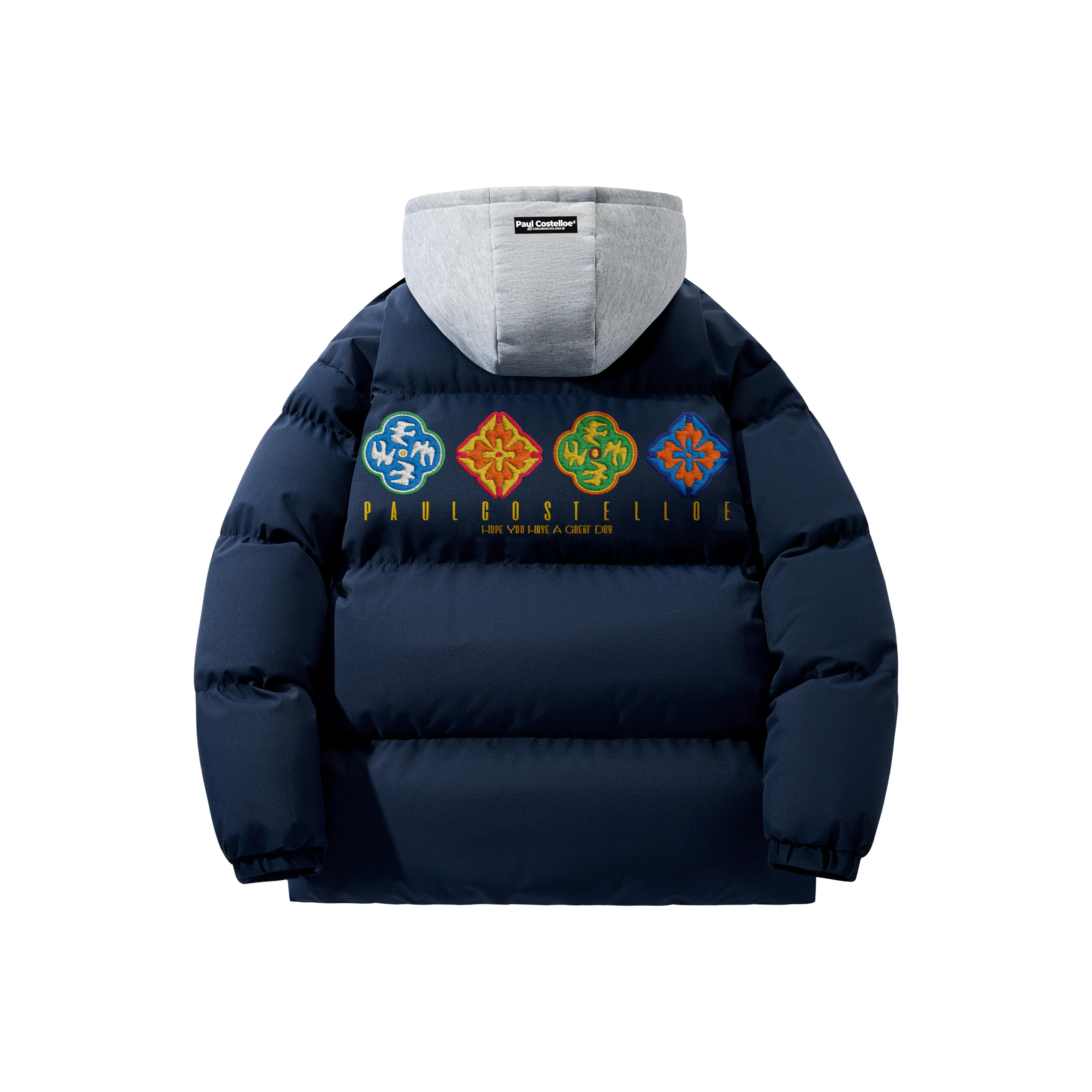 PAUL COSTELLOE Хлопковый пуховик унисекс