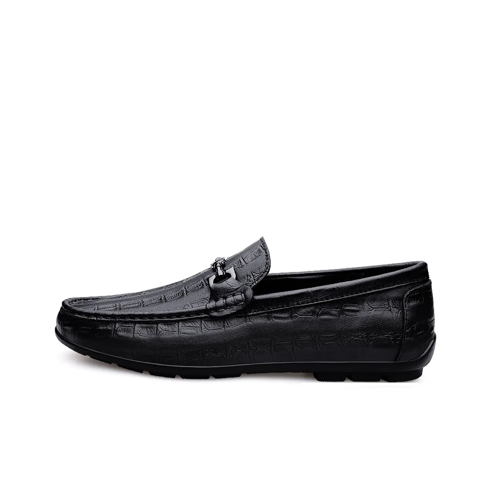 British knights Gommino Loafers Men Black/Brown