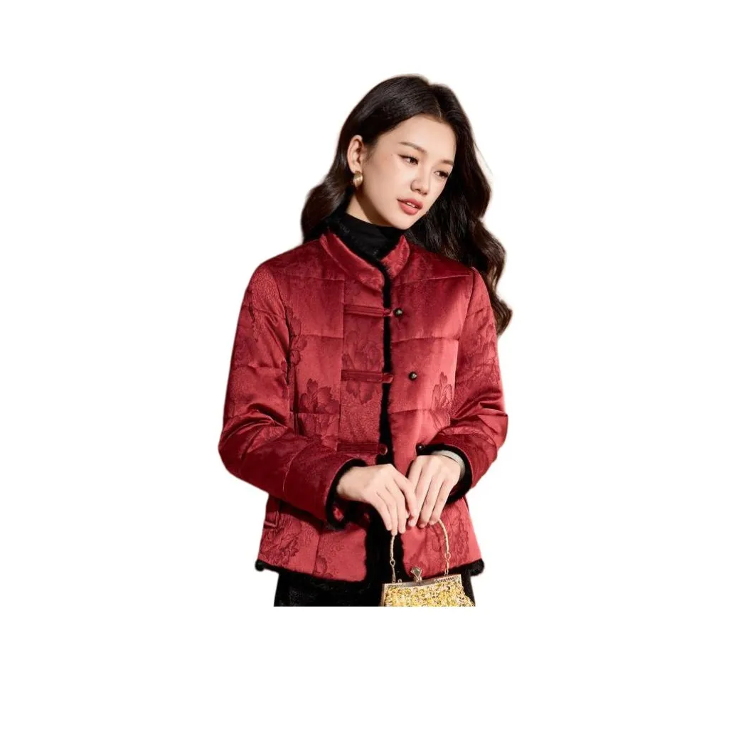 MEILANNI Красный Женский пуховик