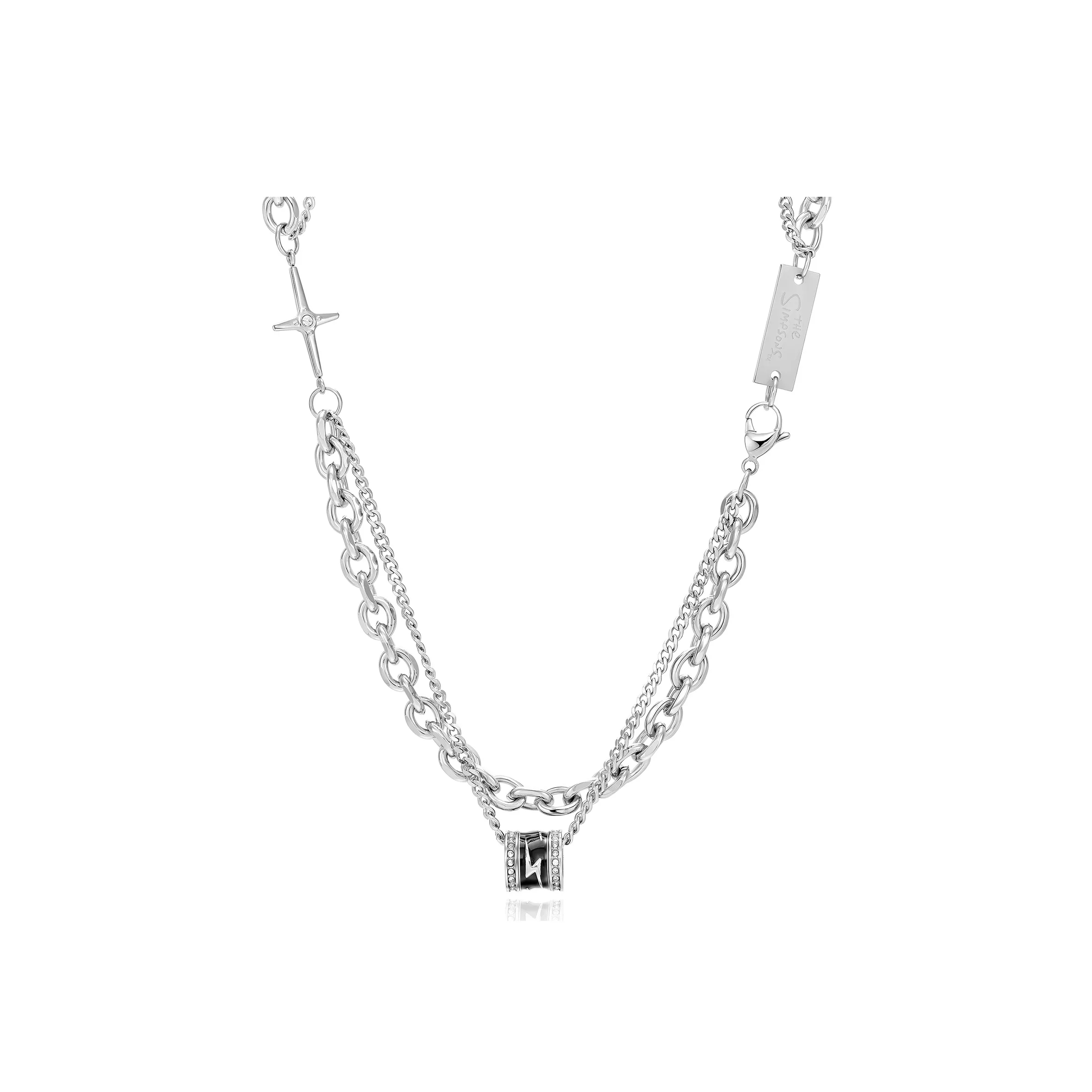 The Simpsons Титановые стальные ожерелья унисекс