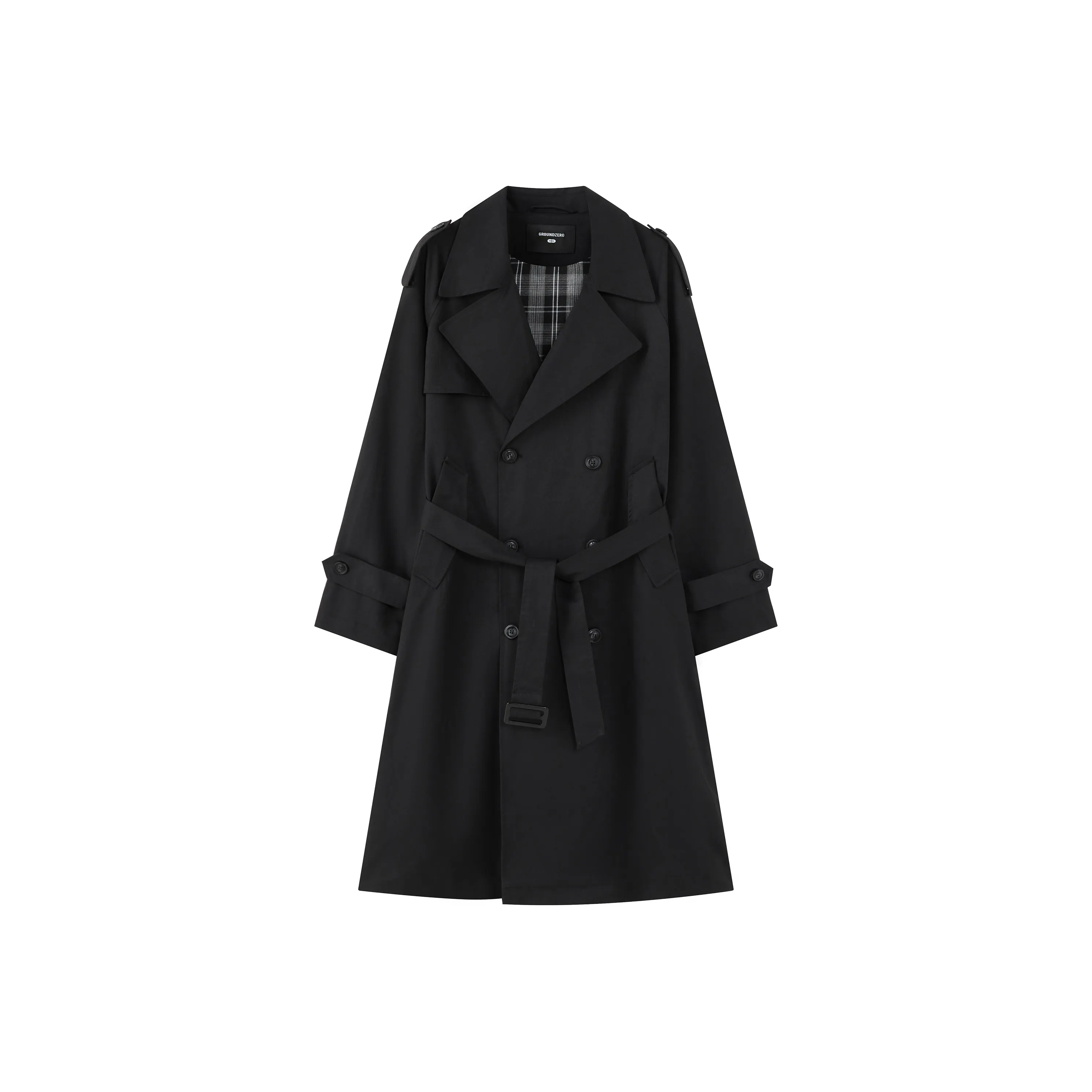 GROUND(ZER)O Унисекс Тренч
