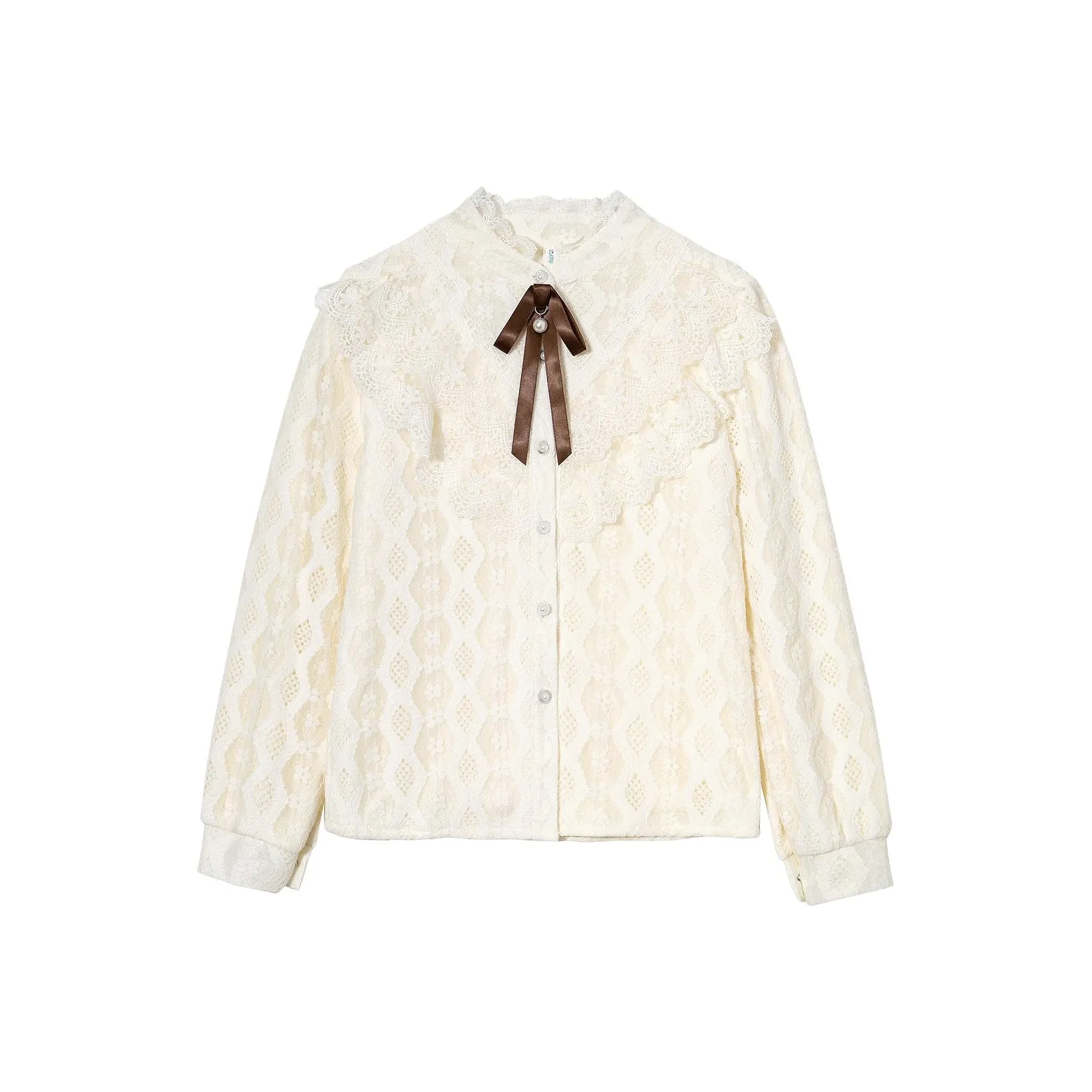 LANGQING Абрикос Giveaway Бренд Наклеенный Женские Рубашки