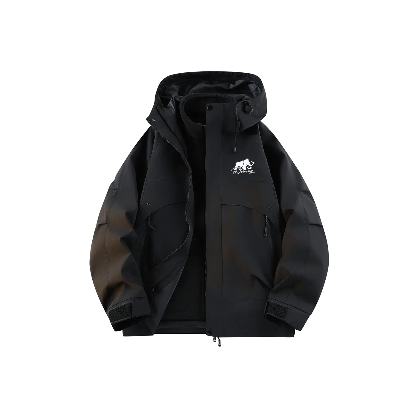 DEERWAY Водонепроницаемый и Ветрозащитный для сохранения тепла Ветровка Унисекс