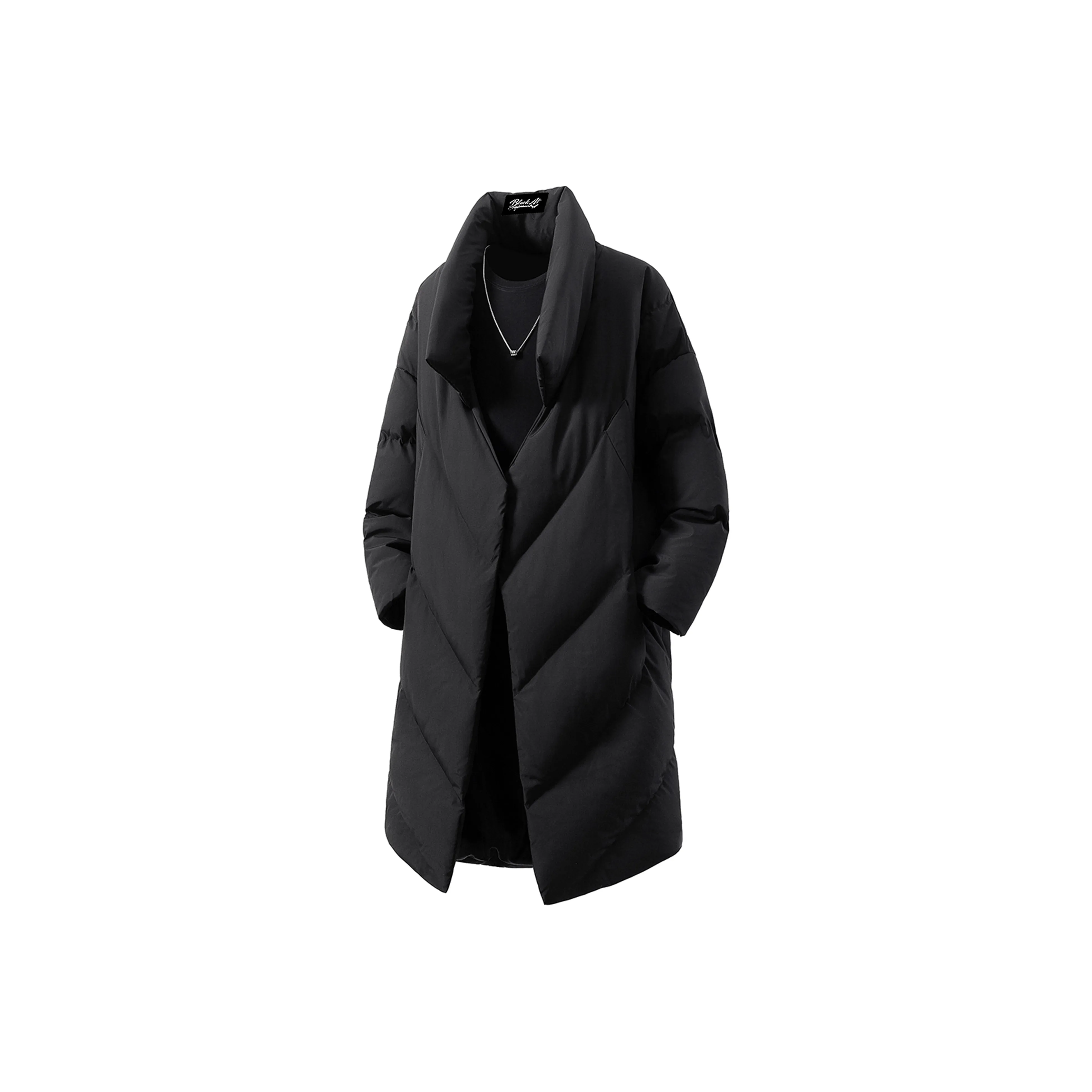 BLACK AT Черный Унисекс Пуховики