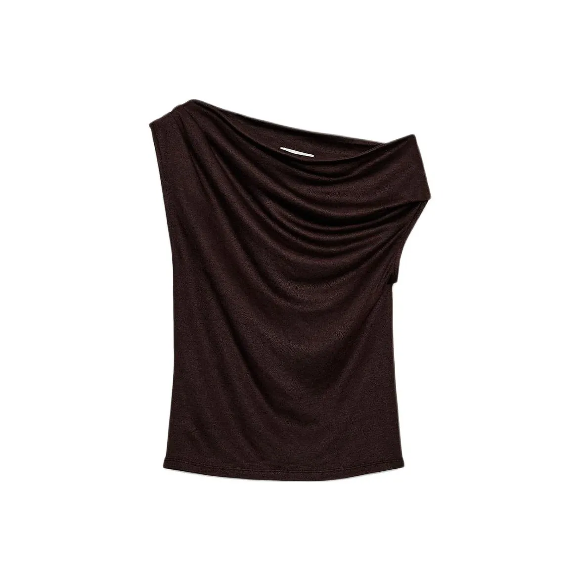 ZARA Коричневые Женские T-рубашки